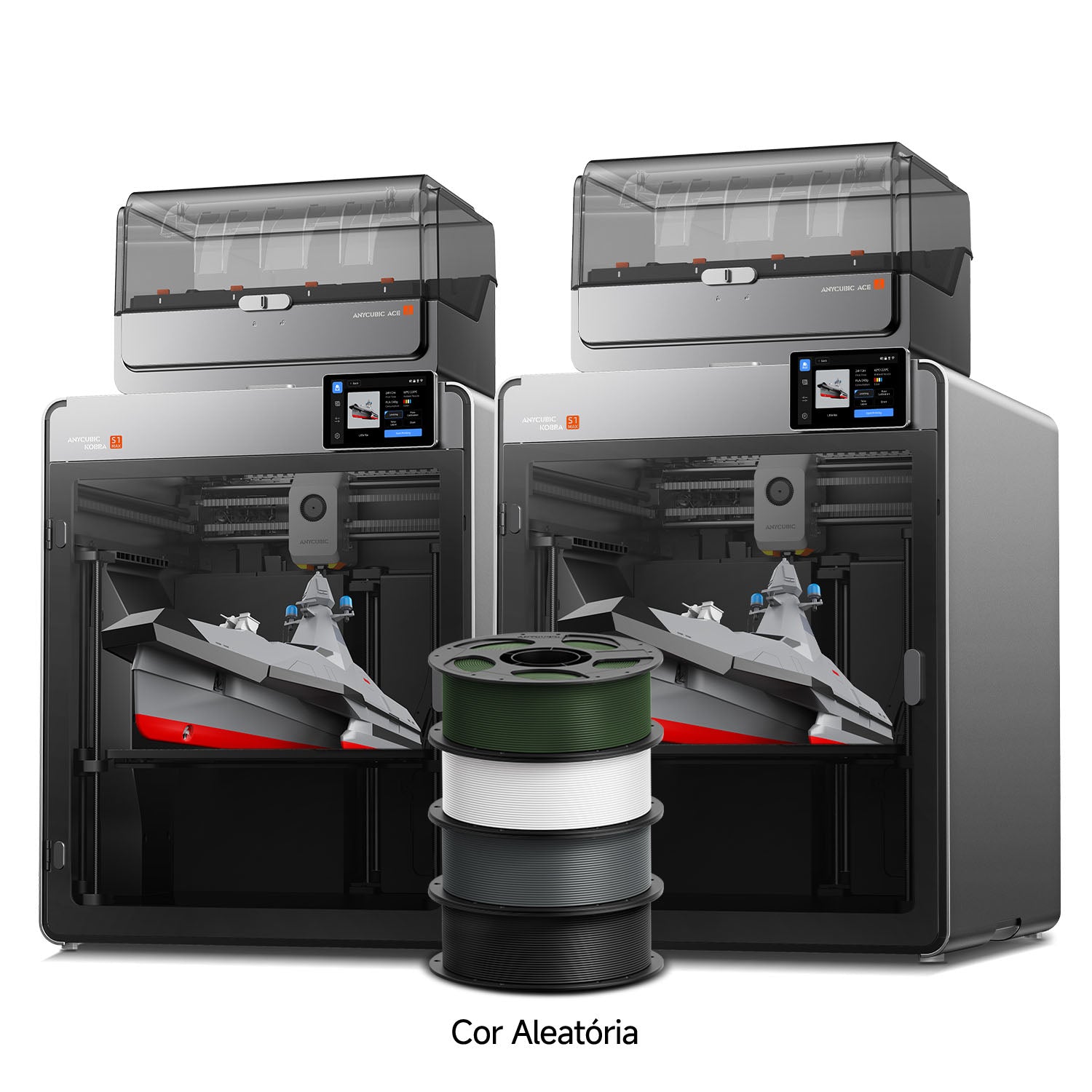 Kobra S1 Max Combo: Impressora 3D de Grande Formato com 16 Cores