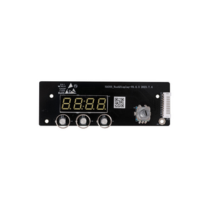 Painel de controle para máquina de lavagem e cura