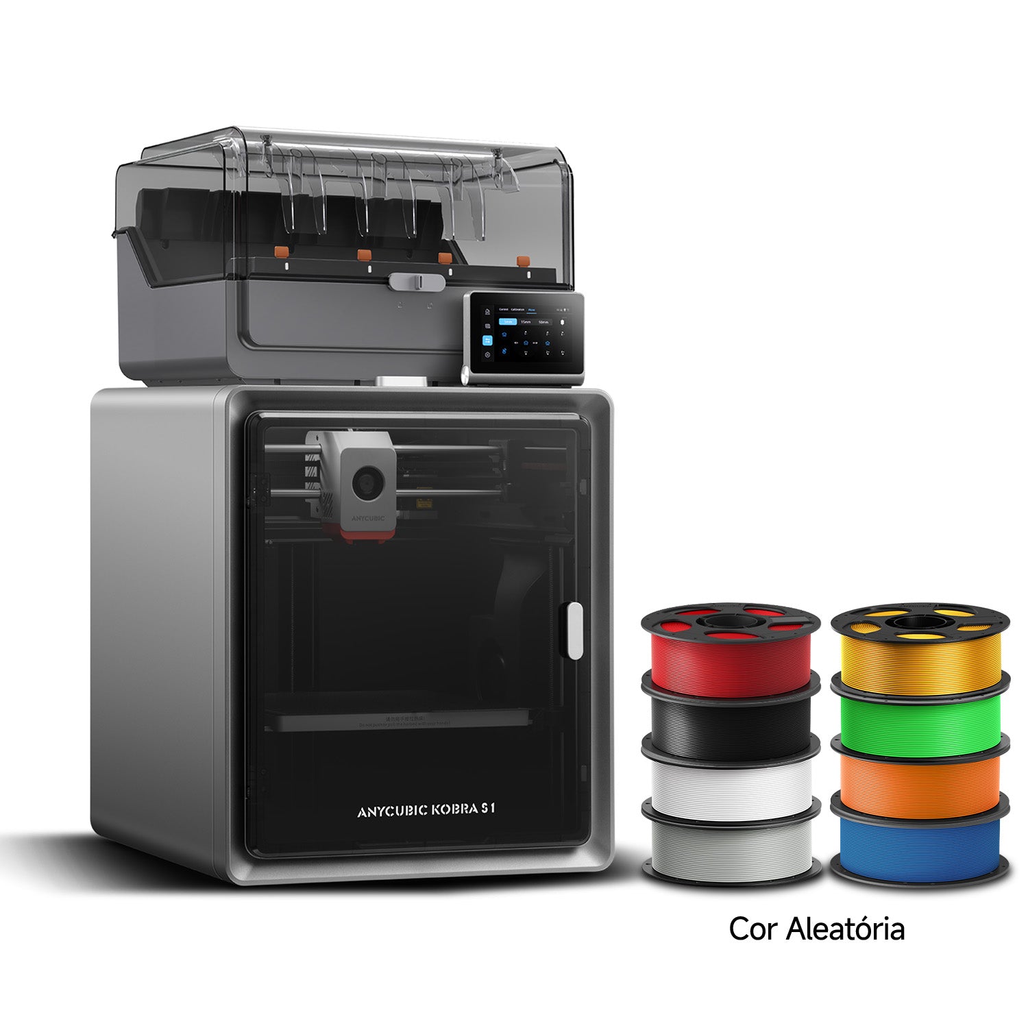 Kobra S1 ACE 2 Pro Combo: Impressora 3D CoreXY 16 Cores
