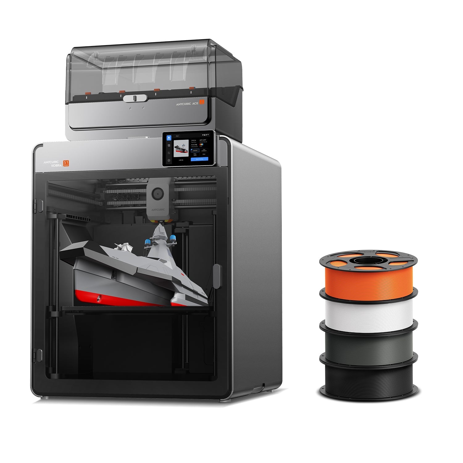 Kobra S1 Max: Impressora 3D de grande formato com dimensões e